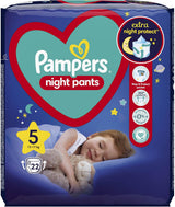 Couches Pampers (ancienne version), pantalons de nuit, taille 5, 22 pièces, 12 kg-17 kg