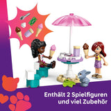 LEGO Friends Heartlake City Ice Cream Truck Pretend Play Set 2 figurines et un lapin ensemble de construction 4 ans filles jouet personnage figurine jouet de construction 42644 Jeux de construction Besuche den LEGO-Store