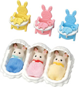 Sylvanian Families L5532 Kit de démarrage pour triplés - Ensemble de jeu pour maison de poupée Dolls Naty Shop Single