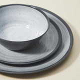 Ensemble de couverts en mélamine, 24 pièces, assiettes de camping pour 4 personnes, couverts d'extérieur et d'intérieur
