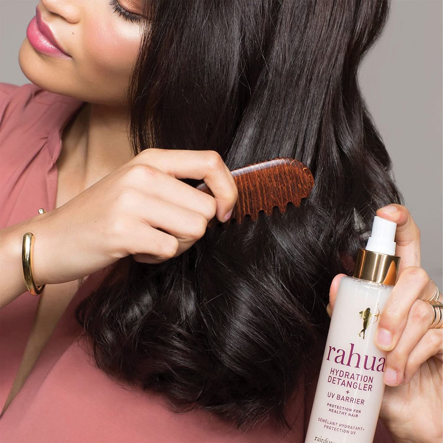 Produits démêlants cheveux hydratants + barrières UV 193ml Produits démêlants cheveux Naty Shop