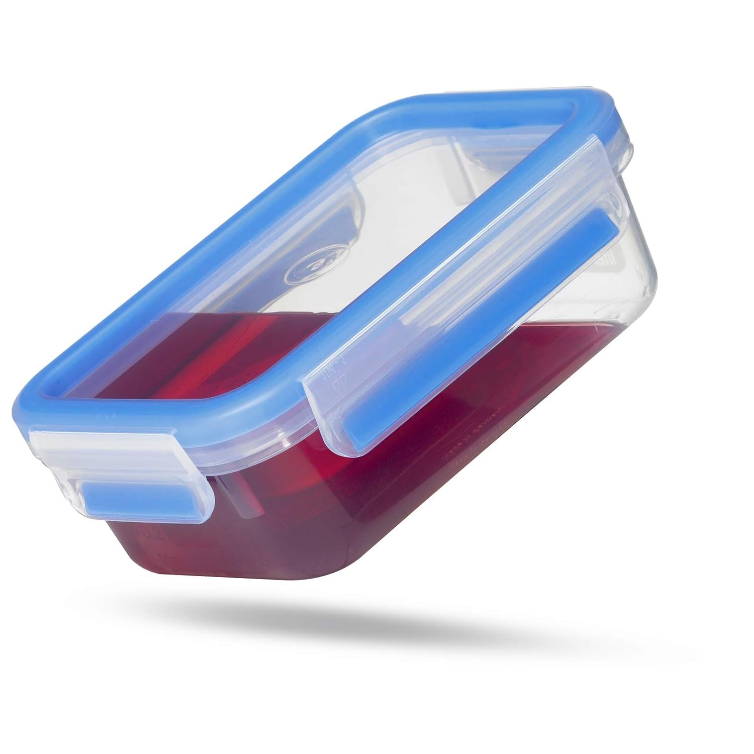 Emsa 508558 Récipients de conservation des aliments Clip & Close | Ensemble 3 pièces | 3 x 1 litre | -40 à +100 degrés | plastique | 100% scellé | sceau spécial pour la fraîcheur des boîtes de conservation des aliments Naty Shop