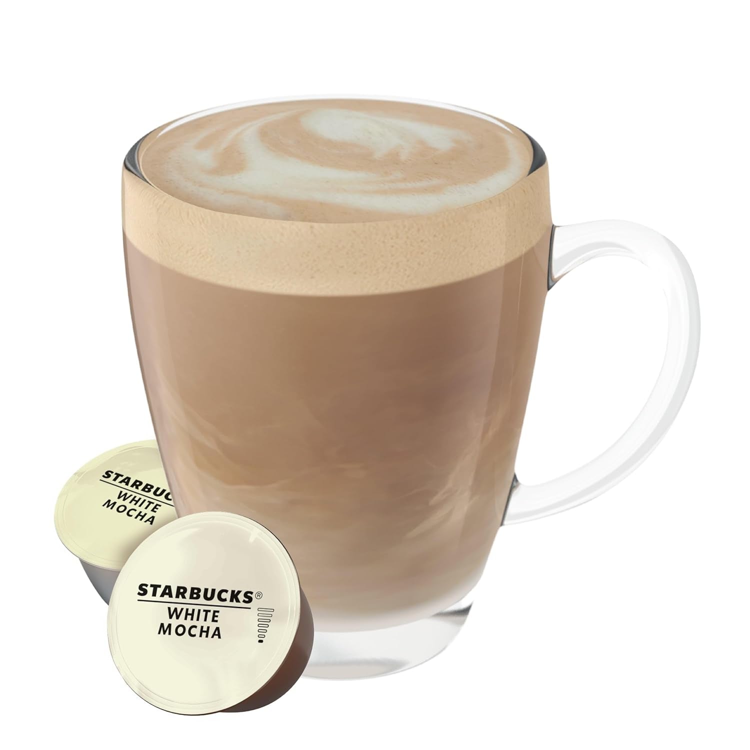 STARBUCKS White Mocha par Nescafé Dolce Gusto Kaffeekapseln 6 x 12 (72 Kapseln)