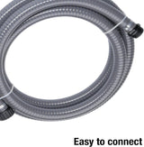 Tuyau d'aspiration Gardena 3,5 m : Tuyau d'aspiration robuste pour rallonger le kit d'aspiration, diamètre 25 mm, résistant au vide et prêt à être raccordé (1412-20)