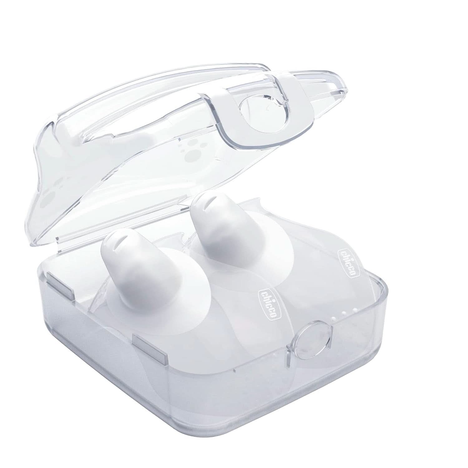 Chicco Skintoskin protège-tétons, silicone, transparent, 6 pcs Accessoires d'Alimentation et d'Allaitement Bebe Naty Shop