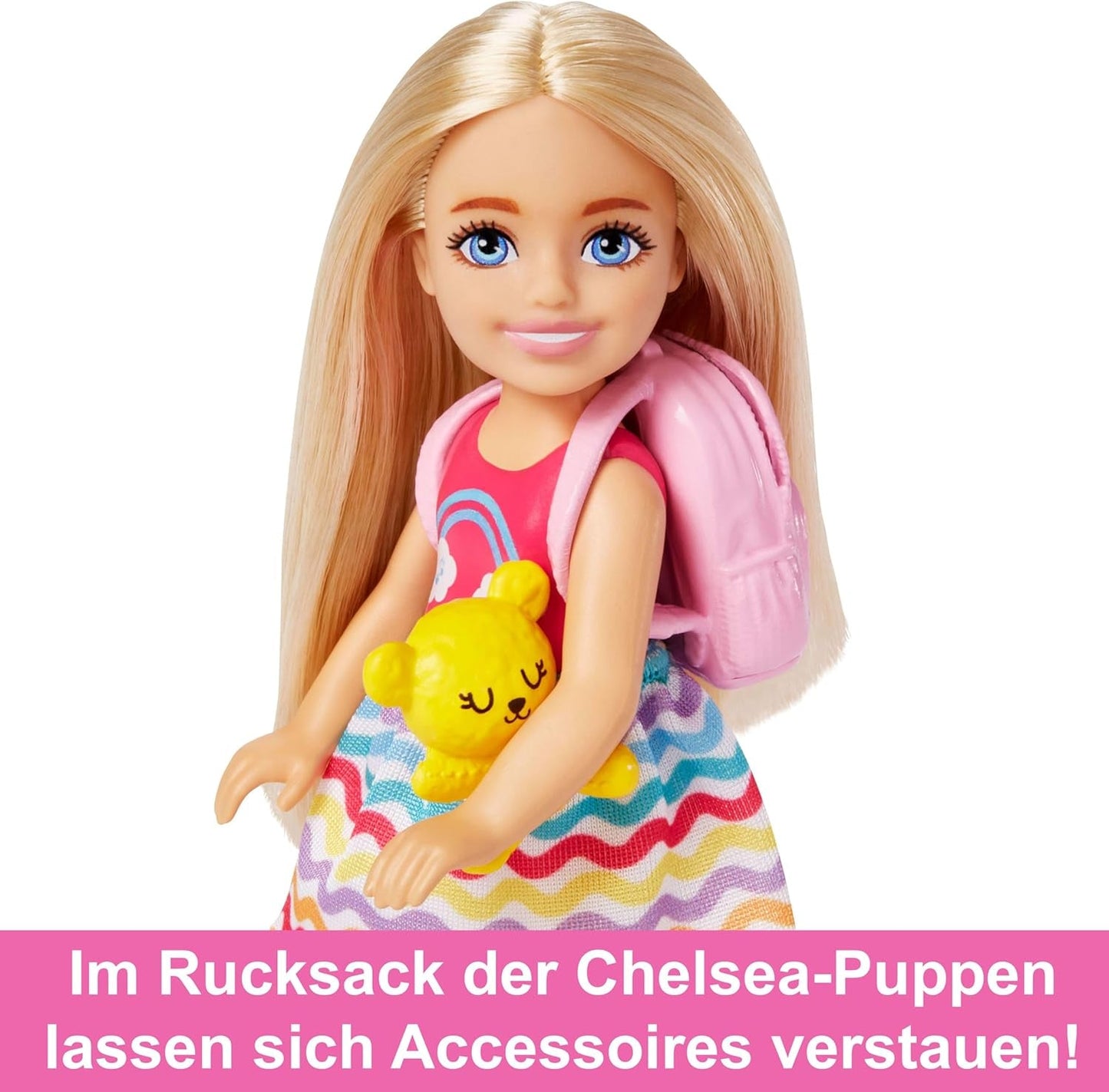 Barbie Chelsea Doll & Accessories Ensemble de voyage pour chiot 6 pièces comprenant une cage pour chien HJY17