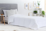 Couverture, couette 3001 en fibre anti-acariens, automne-hiver, 300 G/M², blanc (toutes tailles disponibles) (lit 105/120-180 X 220 Cm) Couettes et couettes Naty Shop