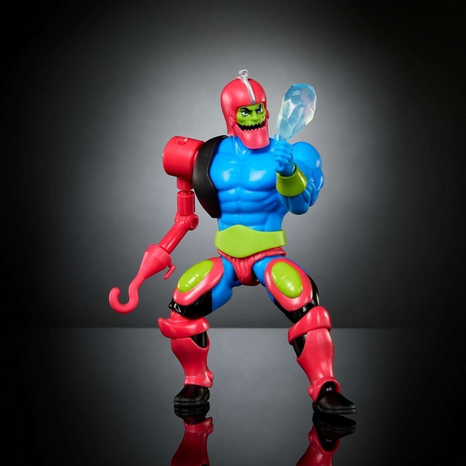 Figurine à collectionner Masters of the Universe Origins, Trap Jaw, env. Grand jouet de méchant MOTU populaire de 14 cm avec 16 articulations mobiles et accessoires, HYD41, figurines d'action [multicolores] Naty Shop