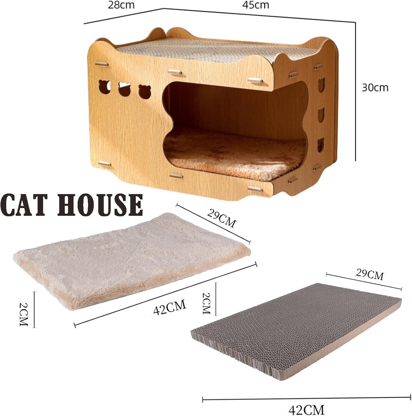 Couvertures et meubles, Animaux, Grottes et maisons, Chats, Lits pour chats, Chats - lits, matelas