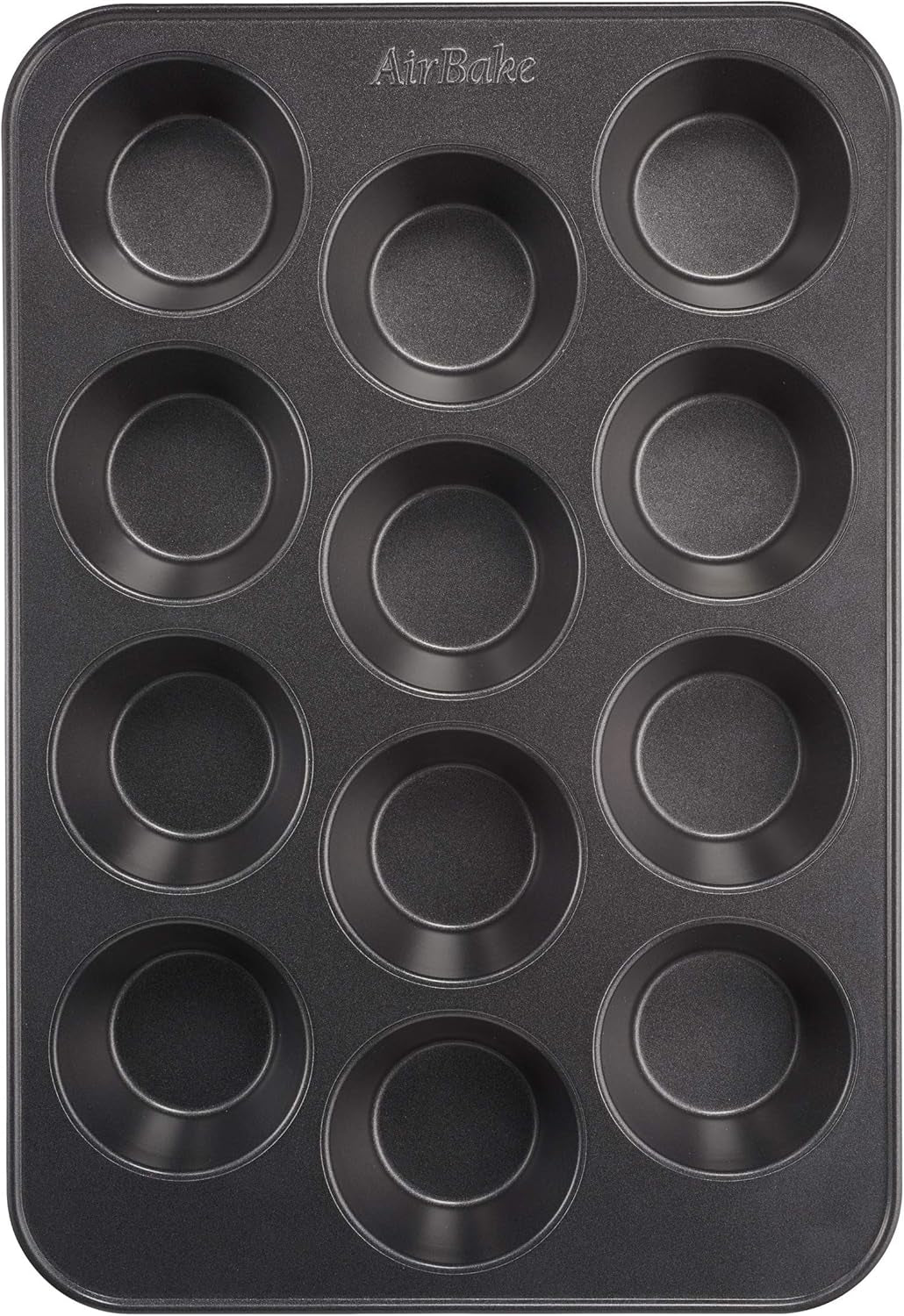 Tefal Airbake J2555014 Muffinform, Antihaftbeschichtung, Karbonstahl, Braun, 29 X 41 Cm Moules et plaques pour pâtisserie Naty Shop