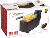 Friteuse à huile Bestron avec technologie zone froide, 3,5 litres, 2000 watts Électroménager Naty Shop