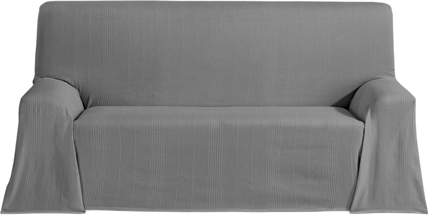 Couvre-lit multifonctionnel ECOMMERC3, taille 300 X 260 cm, pour canapé ou lit, couvre-lit multifonctionnel bleu, décoratif pour canapé, lit, jeté de canapé, léger et élégant, bleu Lits et couvertures Besuche den ECOMMERC3-Store Anthracite 180X260 Cm