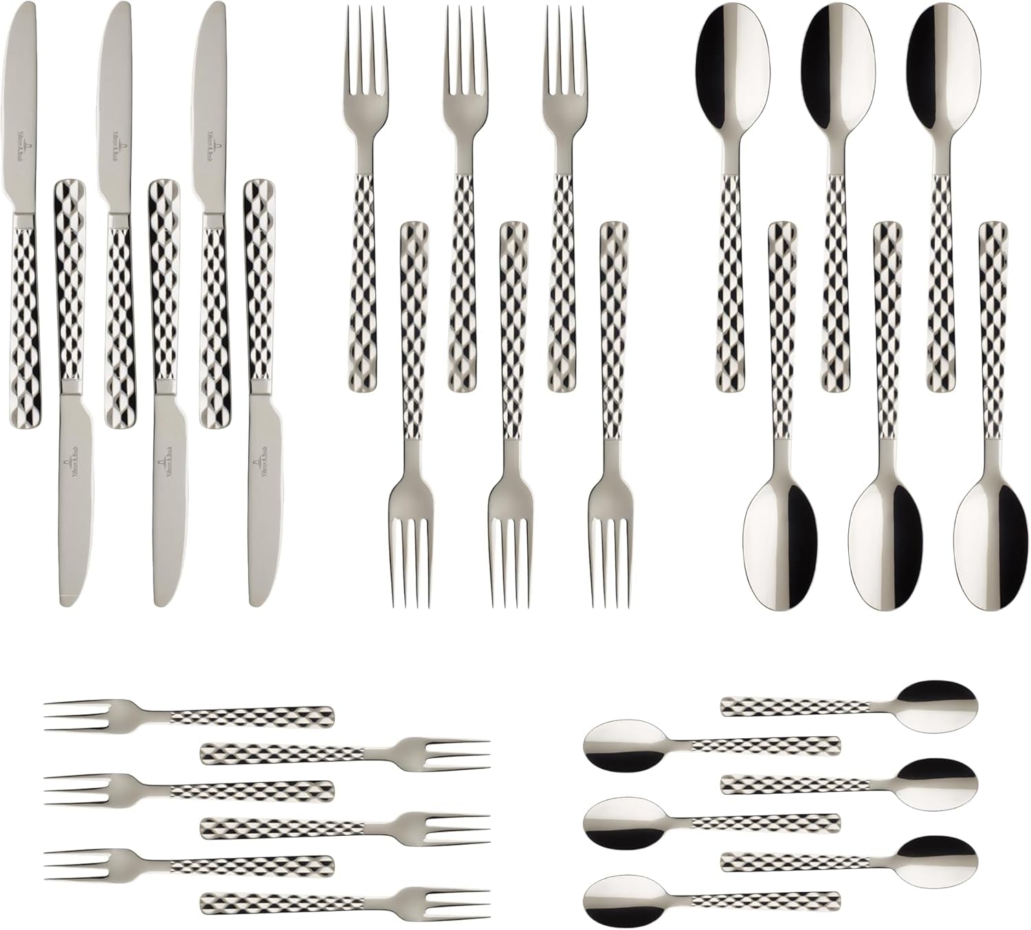 Villeroy & Boch - Ménagère Boston 30 pièces, 6 personnes Cuisine Naty Shop
