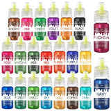 Fettlösliche Lebensmittelfarbe - 10 Farben ölbasis lebensmittelfarben for Schokolade, Süssigkeit, Kuchen, Backen, Macaron - Konzentrierte Food Coloring For Tortendeko, Buttercream, Fondant - Je 10Ml Naty Shop 6 Ml (22Er Pack)