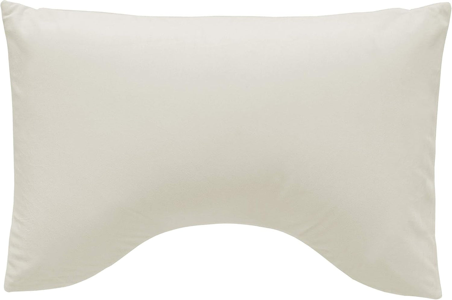 Oreiller de couchage spécial Traumnacht Exklusiv avec mousse viscoélastique, 40 X 60 cm, gris, certifié Oeko-Tex, produit selon la norme de qualité allemande Oreillers standard Naty Shop Crème 1 pièce (1 paquet)
