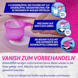 Vanish Oxi Action Powder Pink - 1,125 Kg - poudre détachante et améliorant le linge sans chlore - pour linge coloré Détergents à lessive Naty Shop