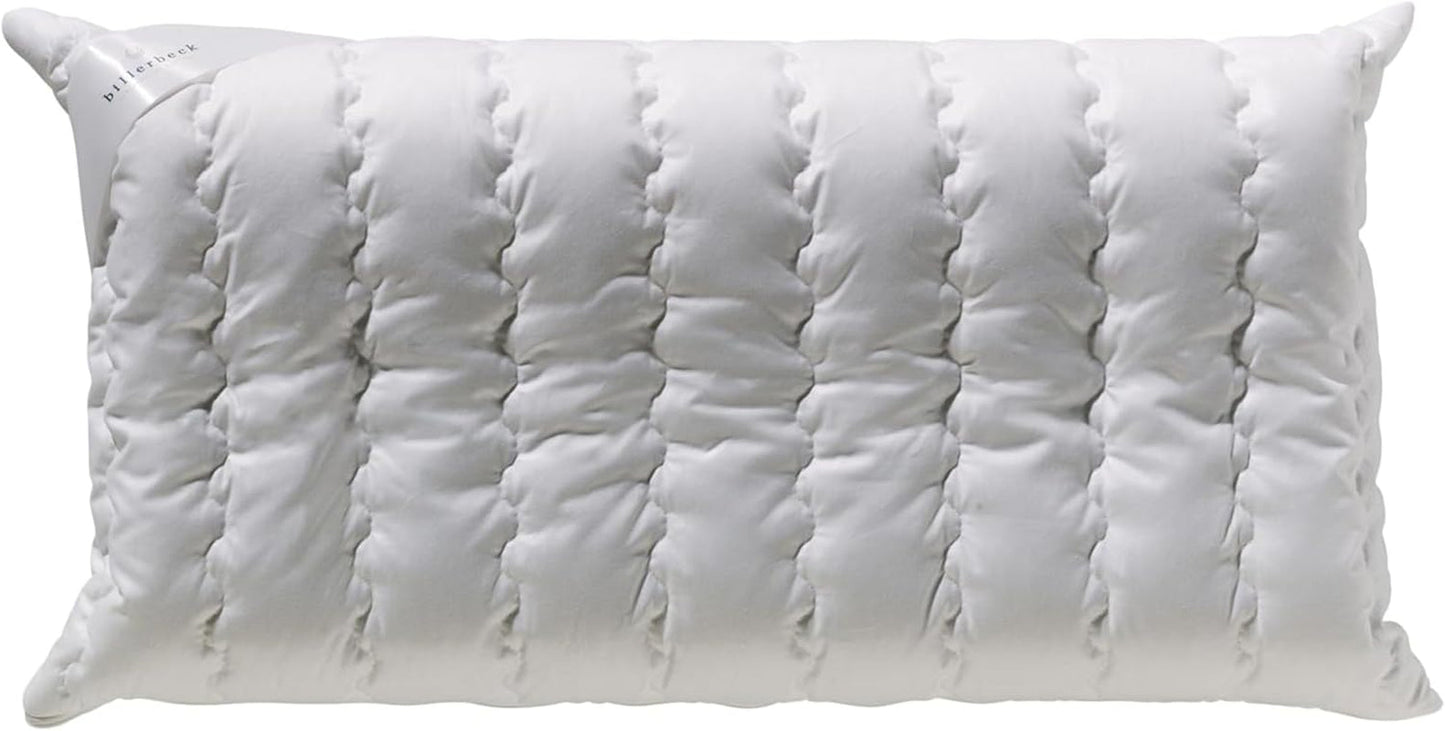 Oreiller Billerbeck S20 Visco - Oreiller cervical - Oreiller 40 x 80 cm - Oreiller de soutien cervical avec noyau Visco High-Tech