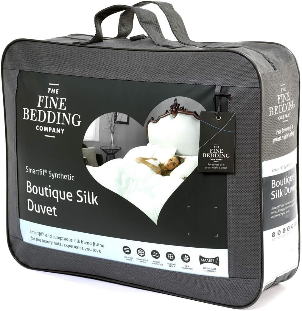 Boutique Couette en Soie Literie de Luxe Lavable en Machine (Double 13,5 Tog) Naty Shop Quilts & Comforters Lit Simple 4,5 Tog