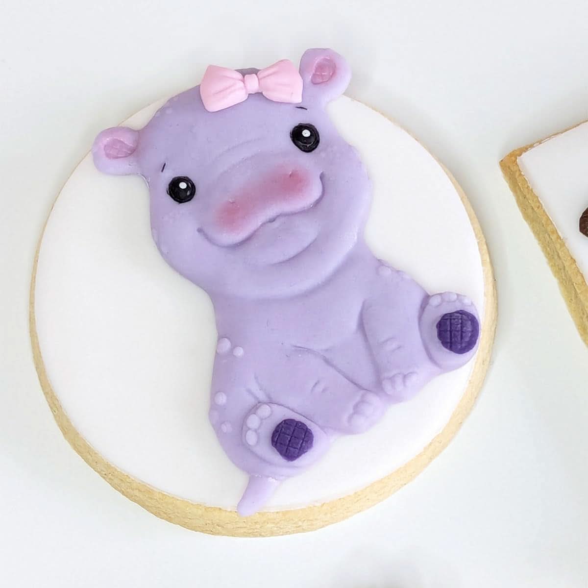 Katy Sue, moulage en silicone Sweet Safari, Naty Shop Kitchen Hipopotam