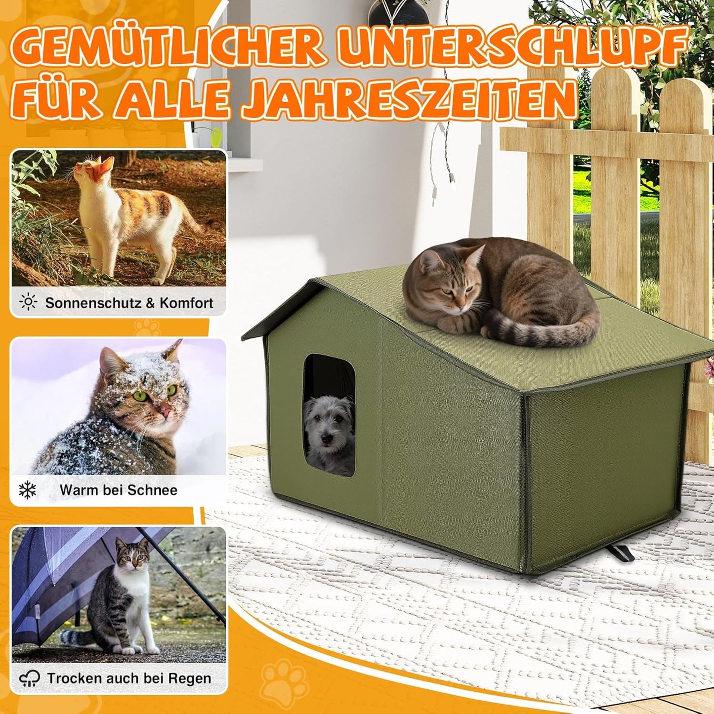 Couvertures et meubles, Animaux, Grottes et maisons, Chats, Lits pour chats, Chats - lits, matelas