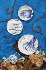 Assiette Excelsa Flora & Fauna, céramique, multicolore