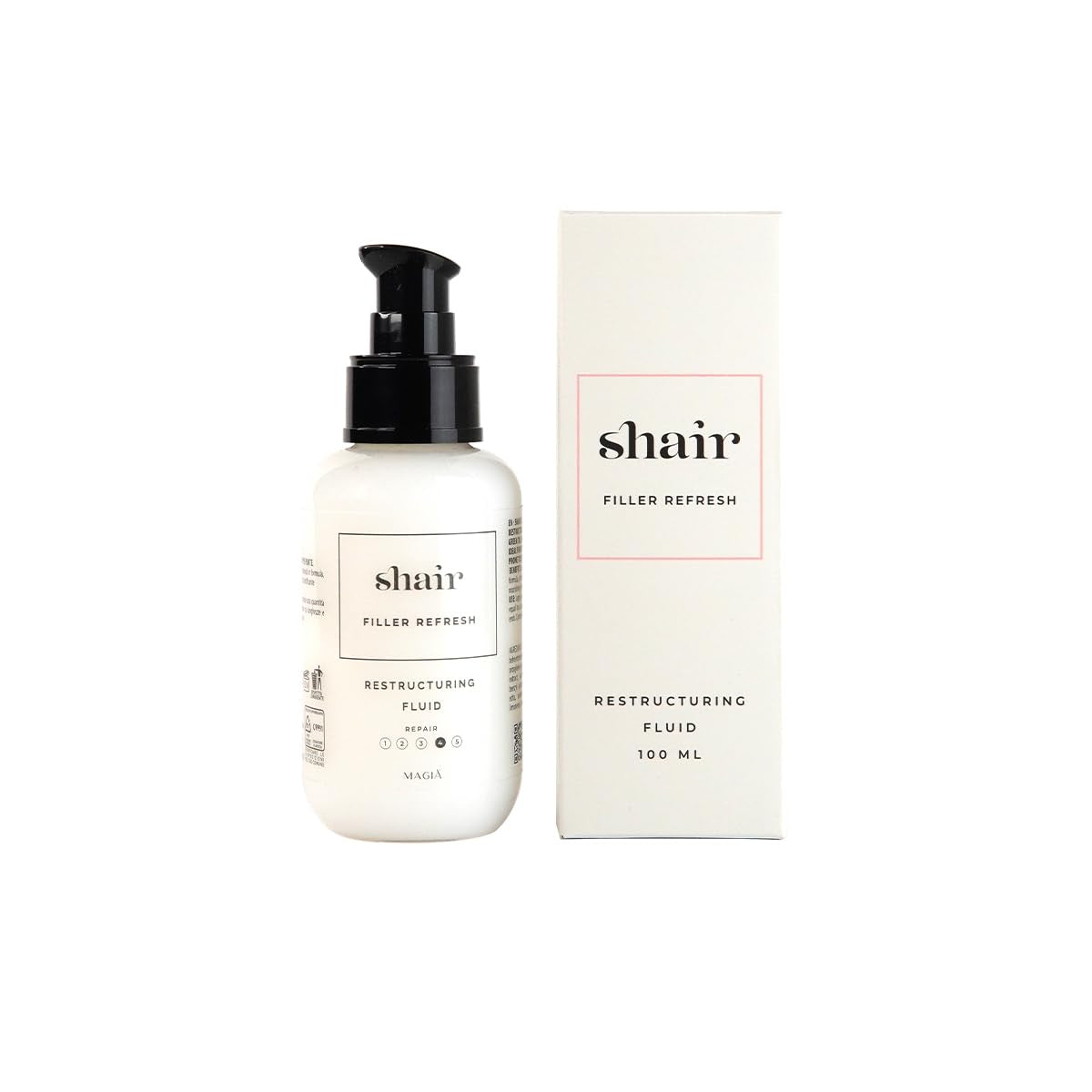 Shair Filler Refresh : Fluide Restructurant, Revitalisant, Revigorant, Soyeux, Démêlant, Pour Cheveux Ternes, Secs, Traités, Fourchus Produits Démêlants Naty Shop Default Title