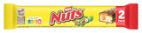 Barres de Chocolat NESTLÉ 2Pack, les classiques aux noisettes entières et caramel enrobés de chocolat au lait, pack de 24 (24 x 2 x 30g)