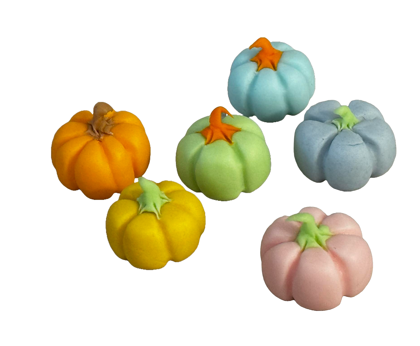 Lot de 6 décorations comestibles en pâte à sucre, Décorations en Pâte à Sucre Bostani Naty Shop