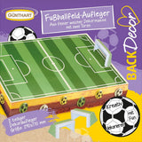 Günthart Backdecor 12 joueurs de football et ballons de football en sucre, 21 grammes Naty Shop Support pour terrains de football