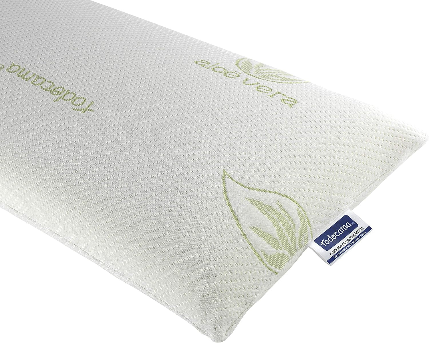 Oreiller viscoélastique Todocama Todolit à l'aloe vera plus, vert, 2 pièces, 75 cm Oreillers standards Naty Shop