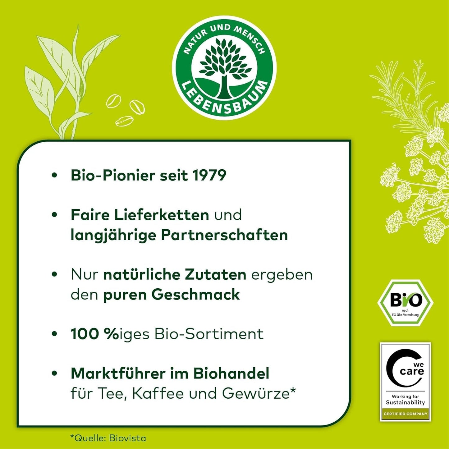 Lebensbaum Origan, Bio-Gewürz für italienische Gerichte, würzig-herber Gesmack, gerebelt et getretten, 15 g