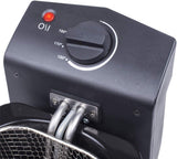 Friteuse Tristar en acier inoxydable - Avec une capacité de 2 litres, fonction zone froide et thermostat réglable jusqu'à 190°C, FR-6919, argent Électroménager Naty Shop