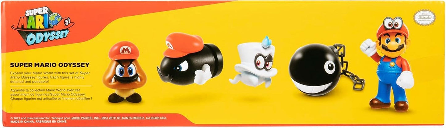 Ksruee Super Mario Mario Odyssey 5,6 cm Pack Figurines Naty Shop