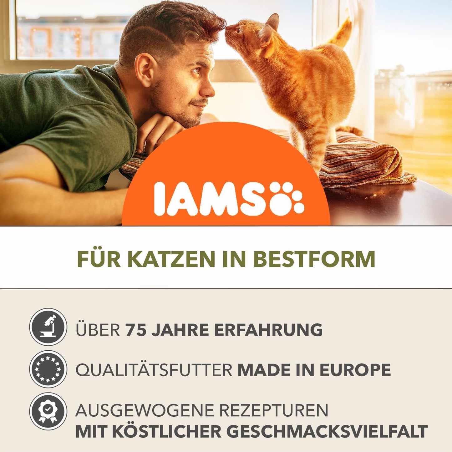 IAMS Delights Sea Collection Nourriture humide pour chats sans céréales - Multipack avec une variété de poissons en sauce, nourriture humide sans céréales pour chats à partir de 1 an, 12 x 85 g