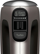 Tefal HT650E Power Mix Silence Batteur à main | 600 watts | Contrôleur de vitesse variable | Fonction Turbo et Auswurf | Moteur de loisirs extrêmes | Incl. 2 Rührbesen et 2 Knethaken | Cuisine de blé Naty Shop