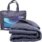 Couverture lestée Polar Night pour adultes 150 X 200 Cm, 9 Kg - Couverture lestée pour sommeil profond, couverture lourde, couverture thérapeutique en 100% microfibre, couverture relaxante Oeko-Tex® 100 Couette Standard Lits et Couvertures Polar Night 150 X 200 Cm 9,0 Kilogrammes