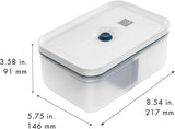 Zwilling Fresh & Save coffret repas sous vide / conservation au réfrigérateur, 3 pièces, plastique, semi-transparent, La Mer Boîtes de conservation alimentaire Naty Shop