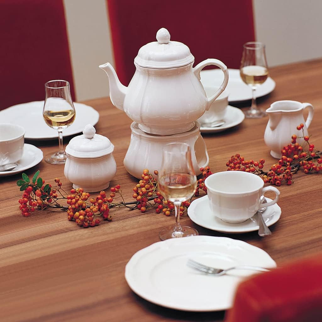 Villeroy & Boch Manoir tasse à lait, 250 ml, hauteur : 9,1 cm, porcelaine premium, blanc