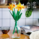 Jonquilles LEGO Botanicals - Cadeaux de Pâques pour filles et garçons - Fleurs artificielles pour enfants - Bouquet de fleurs comme décoration de chambre ou de bureau - Cadeau pour femme - 40747 Jeux de construction Besuche den LEGO-Store
