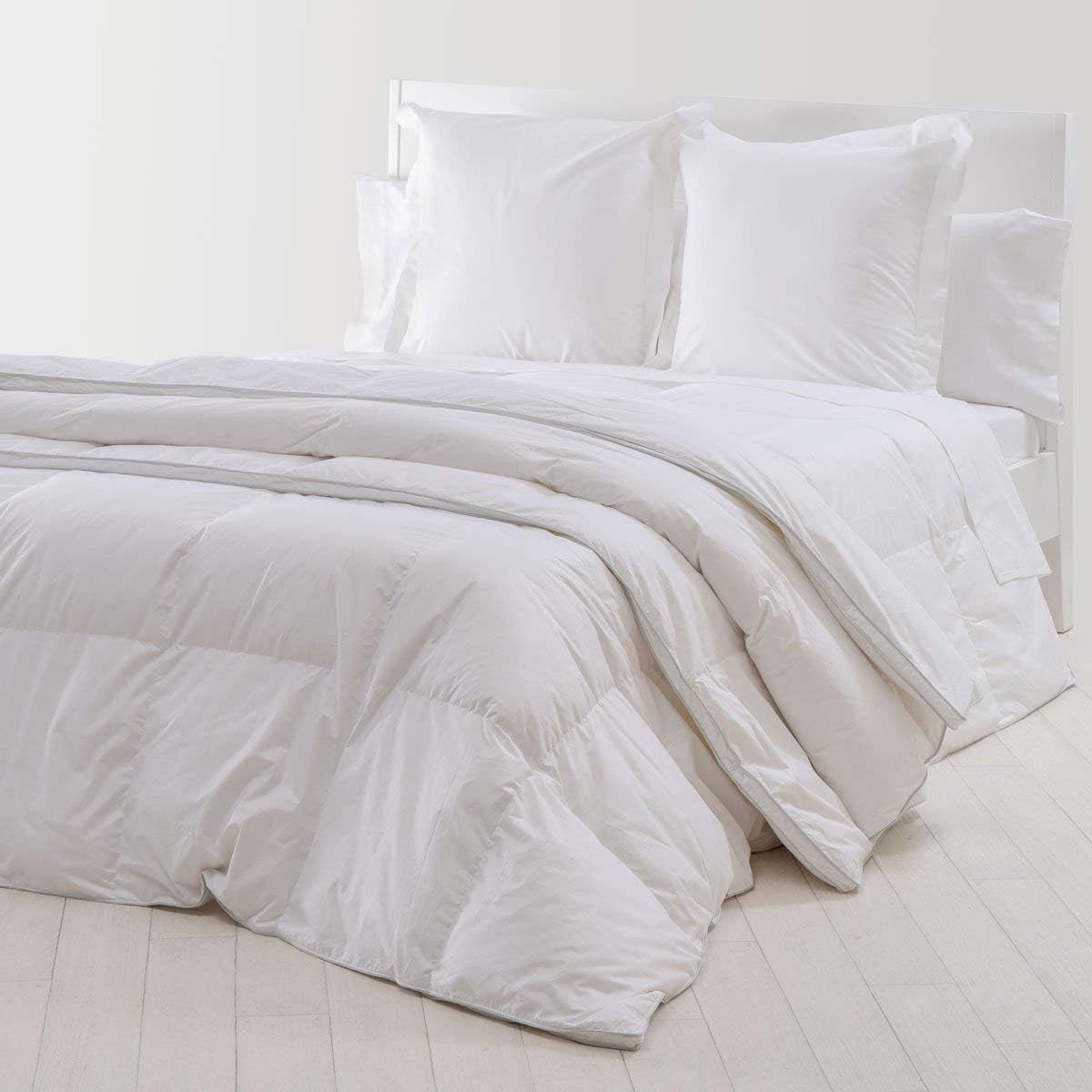 Platine, duvet d'oie, 300 G/M², 240 X 220 Cm, blanc (blanc) Couettes et couettes Naty Shop