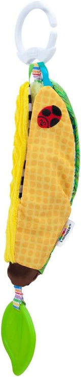 LAMAZE Bea la banane, jouet nouveau-né à clipser pour poussette et poussette, jouet sensoriel pour bébé avec couleurs et sons, jouet de développement pour garçons et filles de 0 à 24 mois, jaune Baby Toys Naty Shop