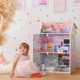Olivias Little World Glasshouse Kids Maison de poupée 12" et 10 accessoires de poupée 3,5" Multi Td-12518D Maisons de poupées Naty Shop