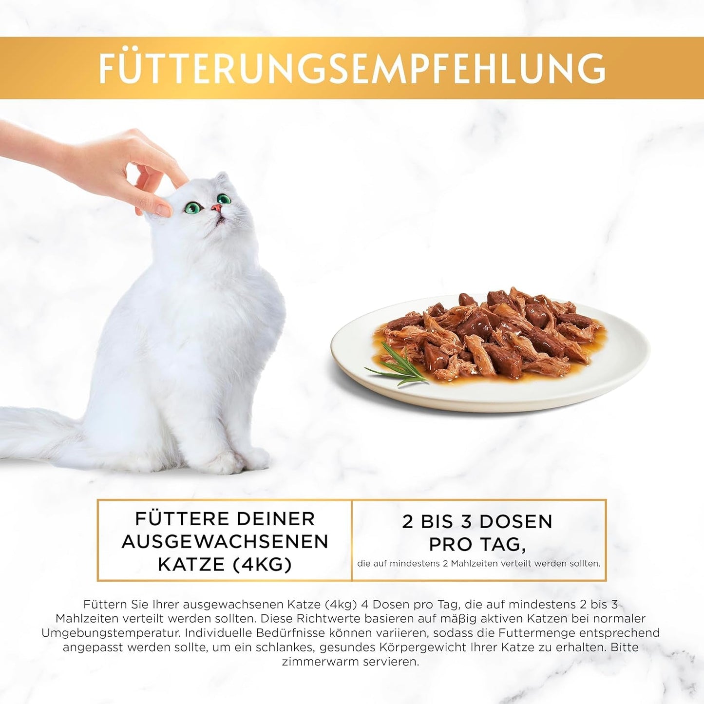 Gourmet Gold Fine Composition nourriture humide pour chat au bœuf et au poulet, paquet de 12 (12 x 85g)