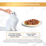 Gourmet Gold Fine Composition nourriture humide pour chat au bœuf et au poulet, paquet de 12 (12 x 85g)