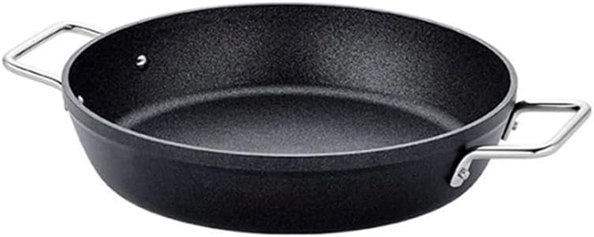 Fissler Adamant, poêle de service, aluminium, antiadhésive, bord haut, anti-rayures - Casseroles et poêles à induction Naty Shop Nouveau Modèle 28 Cm