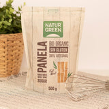 - Panneau Cristallisé Bio, Sucre Pur, Édulcorant Écologique, Jus Naturel de Canne à Sucre - 500G, Pack de 12 Édulcorants Naty Shop