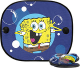 Bob Esponja Oreiller cervical Bob l'éponge pour enfants. Voyage super confortable, bleu Coussins de voyage Naty Shop Pare-soleil latéraux