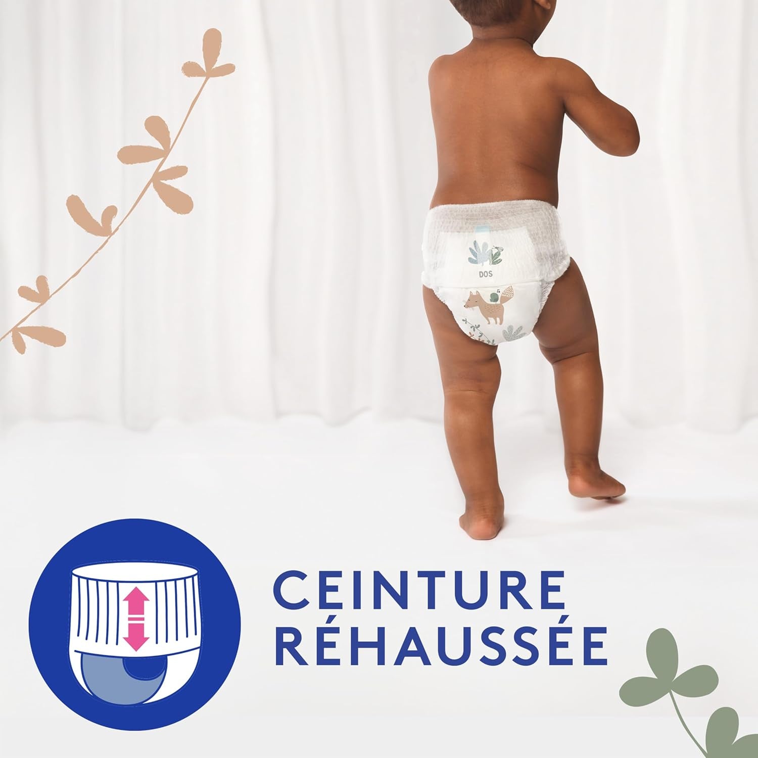 Douceur Naturelle - Culottes, Taille 6 (16-26 kg) Pack 1 mois - 112 culottes