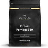 Protein Works - Porridge protéiné 360 ​​| Mythe Vitamines et minéraux supplémentaires | Proteinreiches Frühstück | Kalorienarme Haferflocken | 13 portions | Naturel | 1Kg Céréales Naty Shop Titre par Défaut