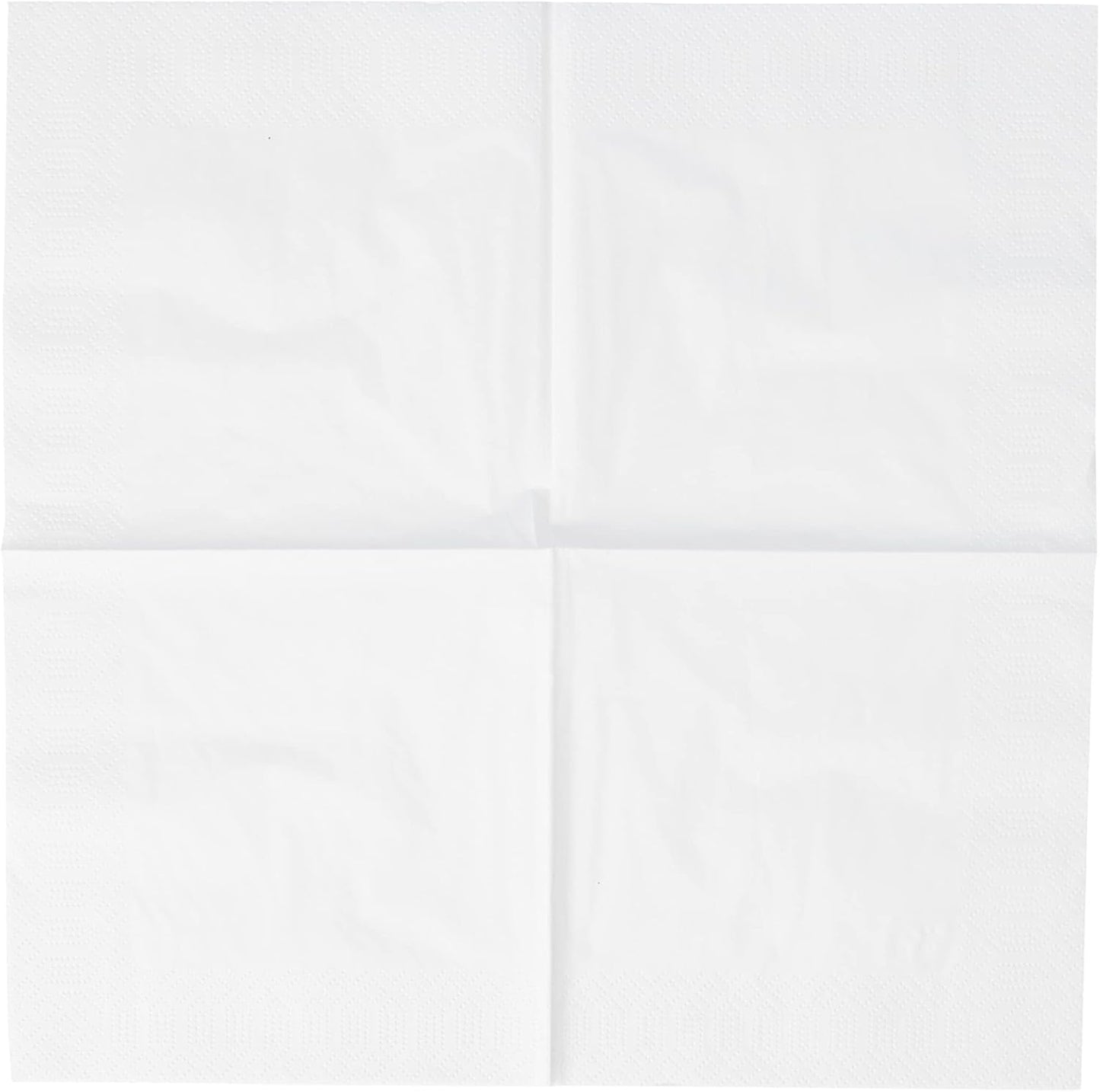 Serviette, papier, blanche, 33 cm, 250